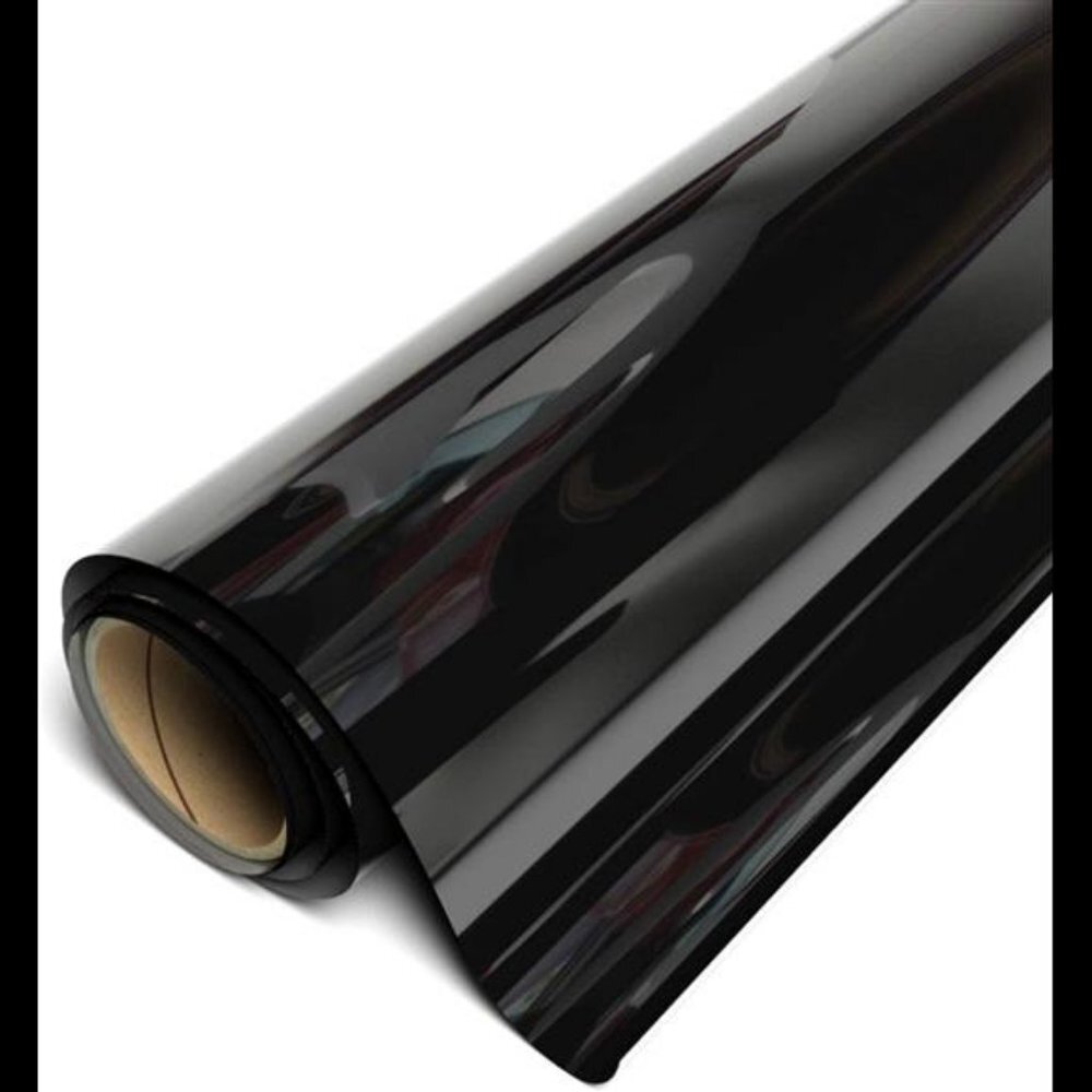Siser EasyWeed HTV 11.8" x 5ft Roll - Iron On Heat Transfer Vinyl (Black)